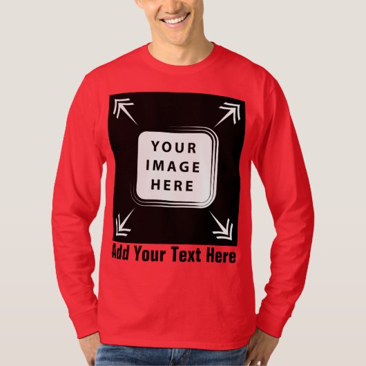 Erstellen Sie eigene Personalisierte Geschenke für T-Shirt (Vorderseite)