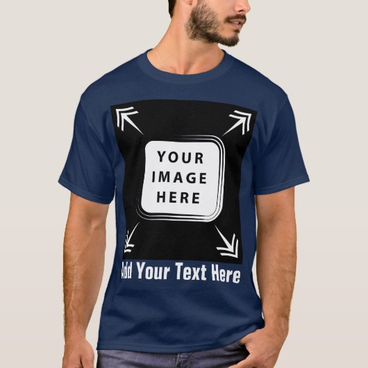 Erstellen Sie eigene Personalisierte Geschenke für T-Shirt (Vorderseite)