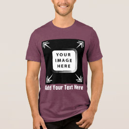 Erstellen Sie eigene Personalisierte Geschenke für Tri-Blend Shirt