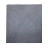 Erstellen Sie eigene Slate Chalkboard-Accessoires Notizblock (Vorderseite)