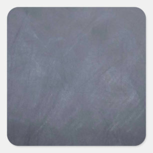 Erstellen Sie eigene Slate Chalkboard-Accessoires  Quadratischer Aufkleber