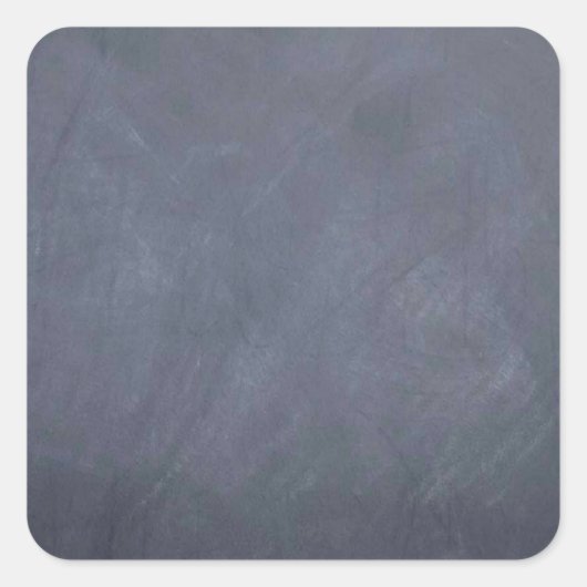 Erstellen Sie eigene Slate Chalkboard-Accessoires  Quadratischer Aufkleber (Vorderseite)