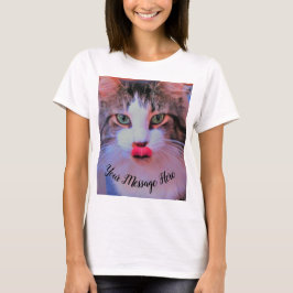 Erstellen Sie eigenen benutzerdefinierten Bildtext T-Shirt