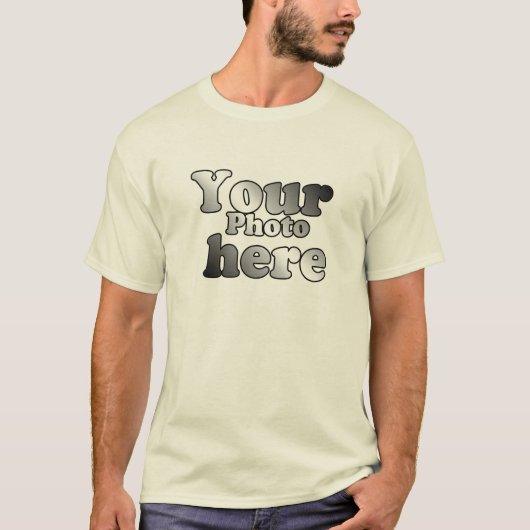 ERSTELLEN SIE EIGENES FOTO T-Shirt (Vorderseite)