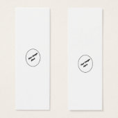 Erstellen Sie ein ähnliches Lesezeichen (Vorne & Hinten)