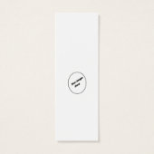 Erstellen Sie ein ähnliches Lesezeichen (Rückseite)