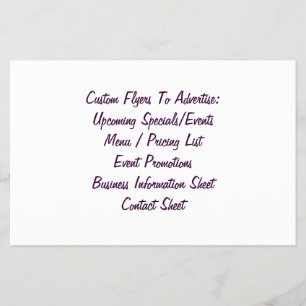Erstellen Sie ein benutzerdefiniertes Flyer- oder 
