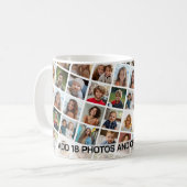 Erstellen Sie ein benutzerdefiniertes Foto-Collage Kaffeetasse (Vorderseite Links)