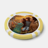 Erstellen Sie ein benutzerdefiniertes Foto-Heim-Tu Pokerchips (Einzeln)