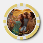 Erstellen Sie ein benutzerdefiniertes Foto-Heim-Tu Pokerchips (Vorderseite)