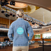 Erstellen Sie ein benutzerdefiniertes Unternehmen  Jeansjacke