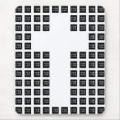 Erstellen Sie ein Cross-Muster mit jedem Logo oder Mousepad (Vorne)