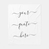 Erstellen Sie ein eigenes, benutzerdefiniertes Ang Fleecedecke (Vorderseite)