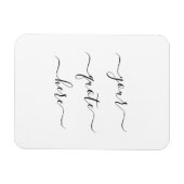 Erstellen Sie ein eigenes, benutzerdefiniertes Ang Magnet (Horizontal)