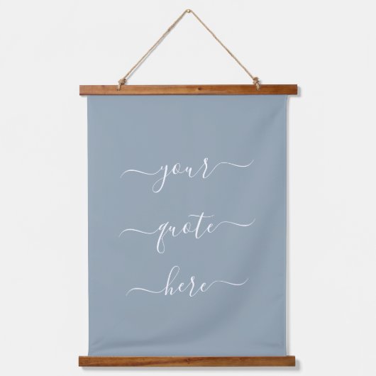 Erstellen Sie ein eigenes, benutzerdefiniertes Ang Wandteppich Mit Holzrahmen (Vorderseite)