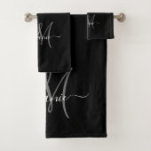 Erstellen Sie ein eigenes benutzerdefiniertes Mono Badhandtuch Set (Insitu)