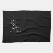 Erstellen Sie ein eigenes benutzerdefiniertes Mono Geschirrtuch (Horizontal)