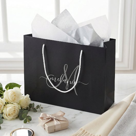 Erstellen Sie ein eigenes benutzerdefiniertes Mono Große Geschenktüte