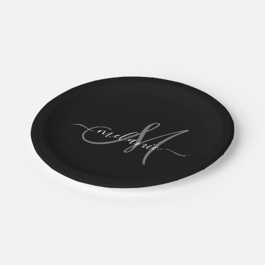 Erstellen Sie ein eigenes benutzerdefiniertes Mono Pappteller (Schrägansicht)