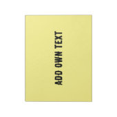 Erstellen Sie ein eigenes Business Notebook mit st Notizblock (Rotiert)