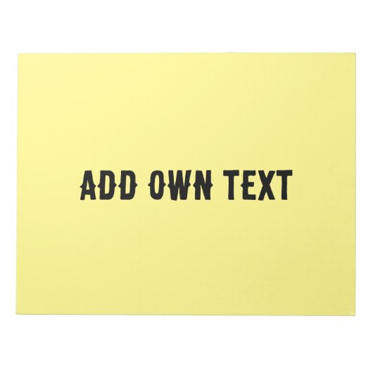 Erstellen Sie ein eigenes Business Notebook mit st Notizblock (Vorderseite)