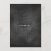 Erstellen Sie ein eigenes Chalkboard-Menü/Flyer-St Menükarte (Rückseite)