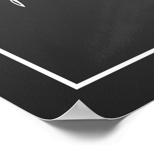 Erstellen Sie ein eigenes Chalkboard-Party mit Rah Poster (Ecke)