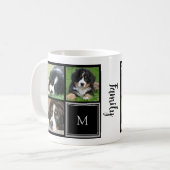 Erstellen Sie ein eigenes Foto-Collage-Monogramm Kaffeetasse (Vorderseite Links)