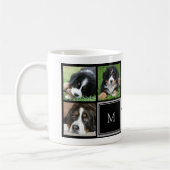 Erstellen Sie ein eigenes Foto-Collage-Monogramm Kaffeetasse (Links)