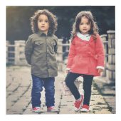 Erstellen Sie ein eigenes Foto-Collage-Monogramm Würfel (Vorderseite)