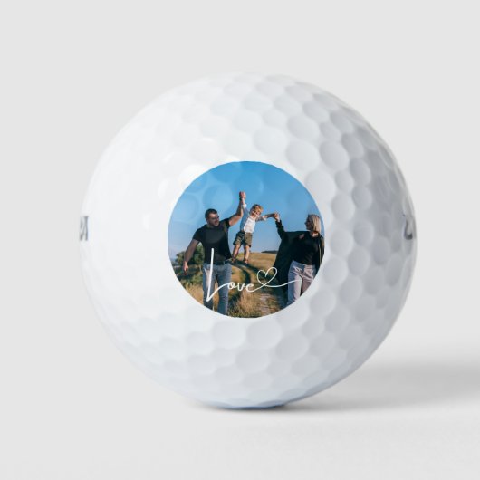 Erstellen Sie ein eigenes Liebe für das Foto Golfball (Vorderseite)