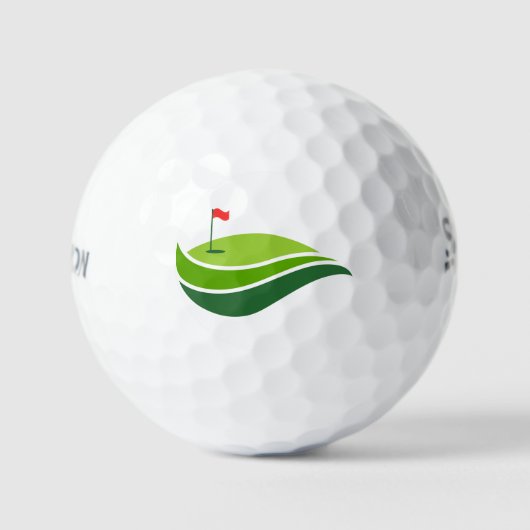Erstellen Sie ein eigenes Monogramm für benutzerde Golfball (Vorderseite)