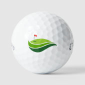 Erstellen Sie ein eigenes Monogramm für benutzerde Golfball (Vorderseite)