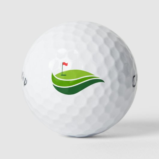 Erstellen Sie ein eigenes Monogramm für benutzerde Golfball (Vorderseite)