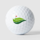 Erstellen Sie ein eigenes Monogramm für benutzerde Golfball (Vorderseite)