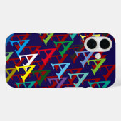 Erstellen Sie ein eigenes Namensmuster Case-Mate iPhone Hülle (Rückseite (Horizontal))