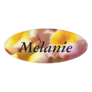 Erstellen Sie ein eigenes Namensschild Namenschild