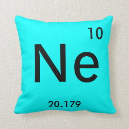 Erstellen Sie ein eigenes Periodisches Tabellenele Kissen