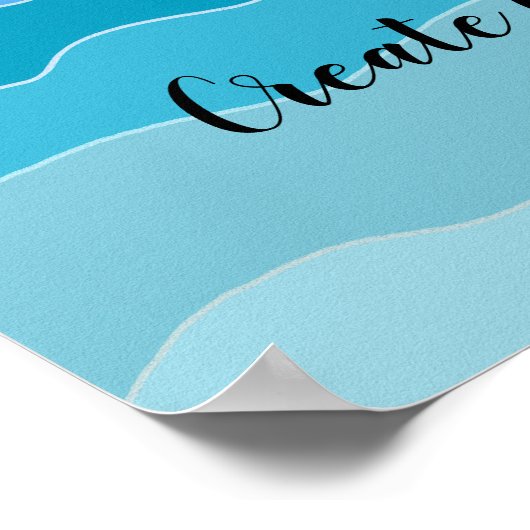 erstellen Sie ein eigenes Poster (Ecke)