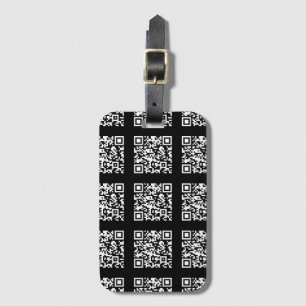 Erstellen Sie ein gekacheltes QR-Code-Muster   Edi Gepäckanhänger