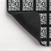 Erstellen Sie ein gekacheltes QR-Code-Muster | Edi Mousepad (Ecke)