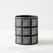 Erstellen Sie ein gekacheltes QR-Code-Muster | Edi Tasse (Zentrum)
