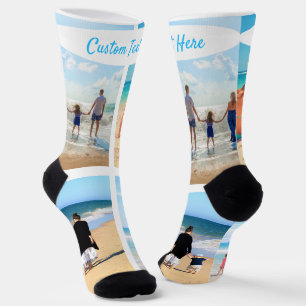Erstellen Sie ein Geschenk mit Text für Ihre Fotol Socken