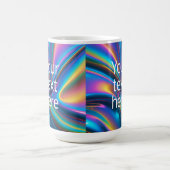 erstellen Sie ein helles Hologramm mit eigenem Tex Kaffeetasse (Mittel)