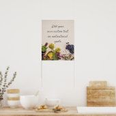 Erstellen Sie ein individuelles Angebotsposter - T Poster (Küche)