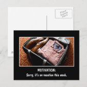 Erstellen Sie ein individuelles demotivierendes Ge Postkarte (Vorne/Hinten)