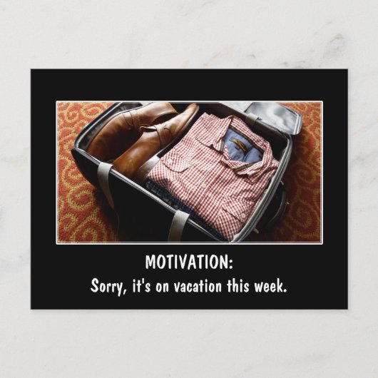 Erstellen Sie ein individuelles demotivierendes Ge Postkarte (Vorderseite)