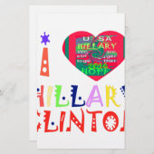 Erstellen Sie ein inspirierendes hälläres Liebe Zi Briefpapier (Vorne/Hinten)