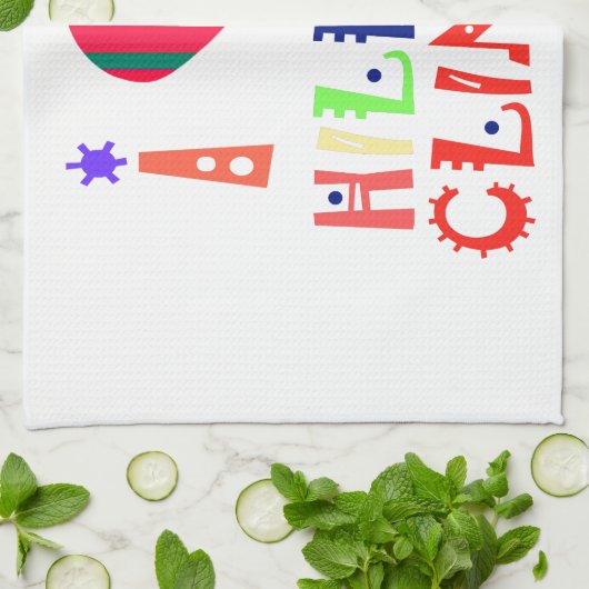 Erstellen Sie ein inspirierendes hälläres Liebe Zi Handtuch (Gefaltet)