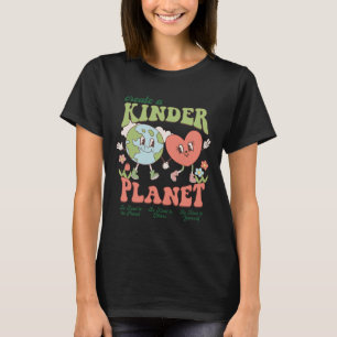 Erstellen Sie ein Kinderplanet Ästhetik Trendy Kos T-Shirt